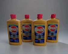 Brasso Lysol 89334  8 oz. Bottle Metal Surface Polish- 4 Pack