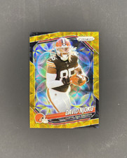2025 Panini Prizm David Njoku Gold Choice /10 #155 - Browns
