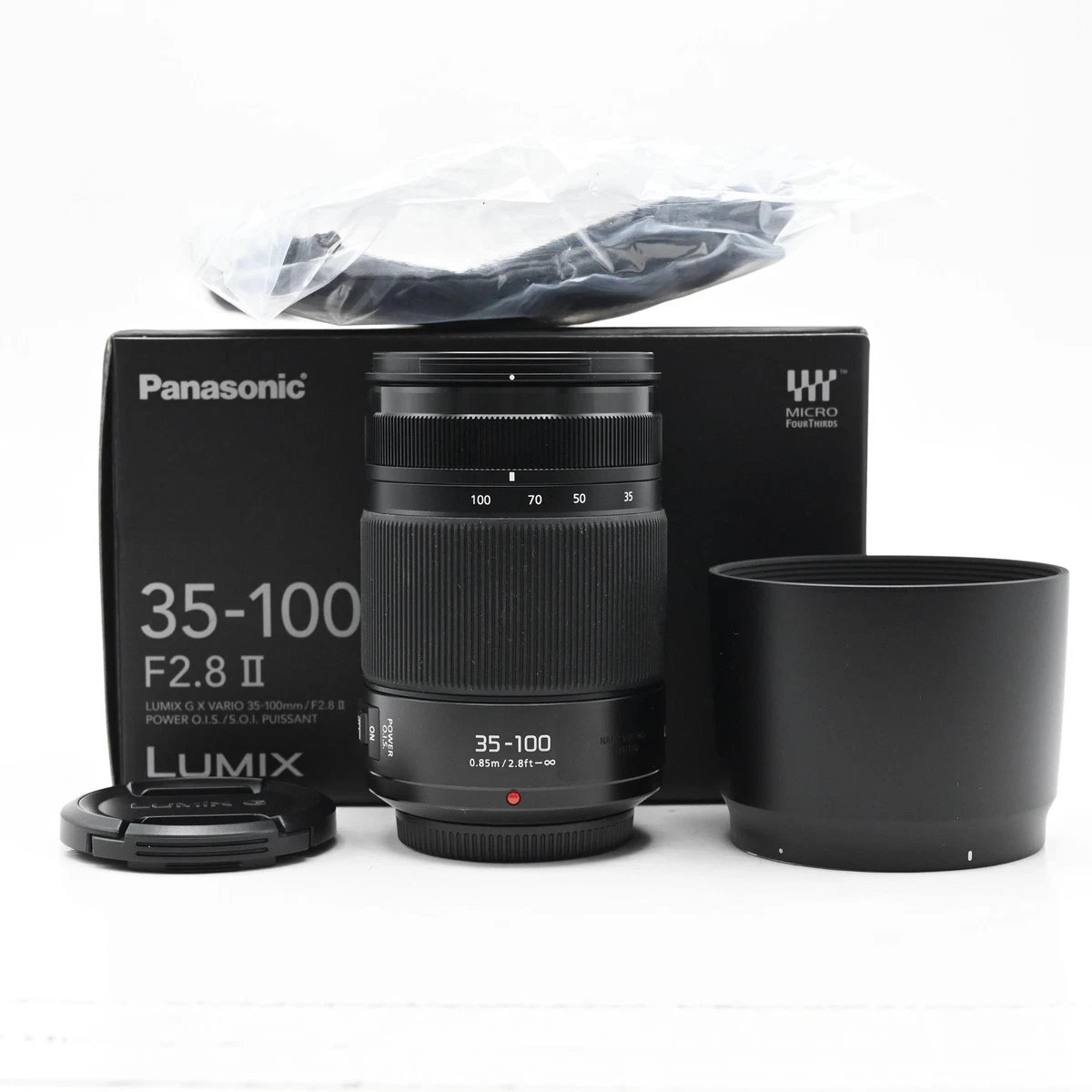「新品、保証書付き」Panasonic35-100mm F2.8 GH7GH6 Panasonic Lumix G X Vario 35-100mm f/2.8 Lens | GearFocus