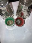 Vintage Sterling Silver Overlay Mexican Salt & Pepper Shakers etched lot JMN 925 — photo 9