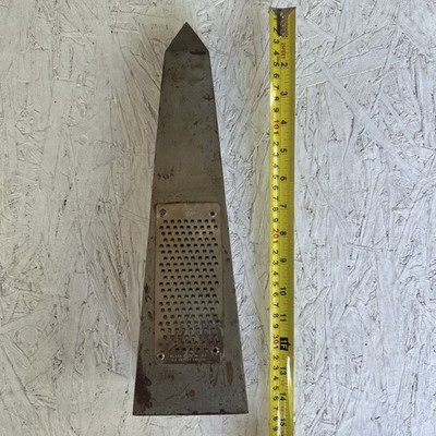 VTG Obelisk Microplane Grader 1950s Made In US Rustic Brutalism Mid Century Rare