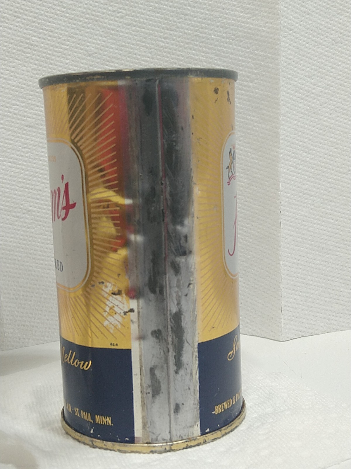 Hamm Prefered Flat top beer Can