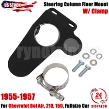 For Chevy Bel Air Tilt Column 4 Speed Steering Column Floor Mount W/ Clamp 55-57