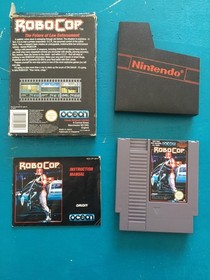 Videogioco videogame RoboCop per Nintendo NES testato e funzionante