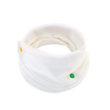 Toddler Girls Soft Neck Warmer Baby Boys Winter Scarf Kids One Size A-white