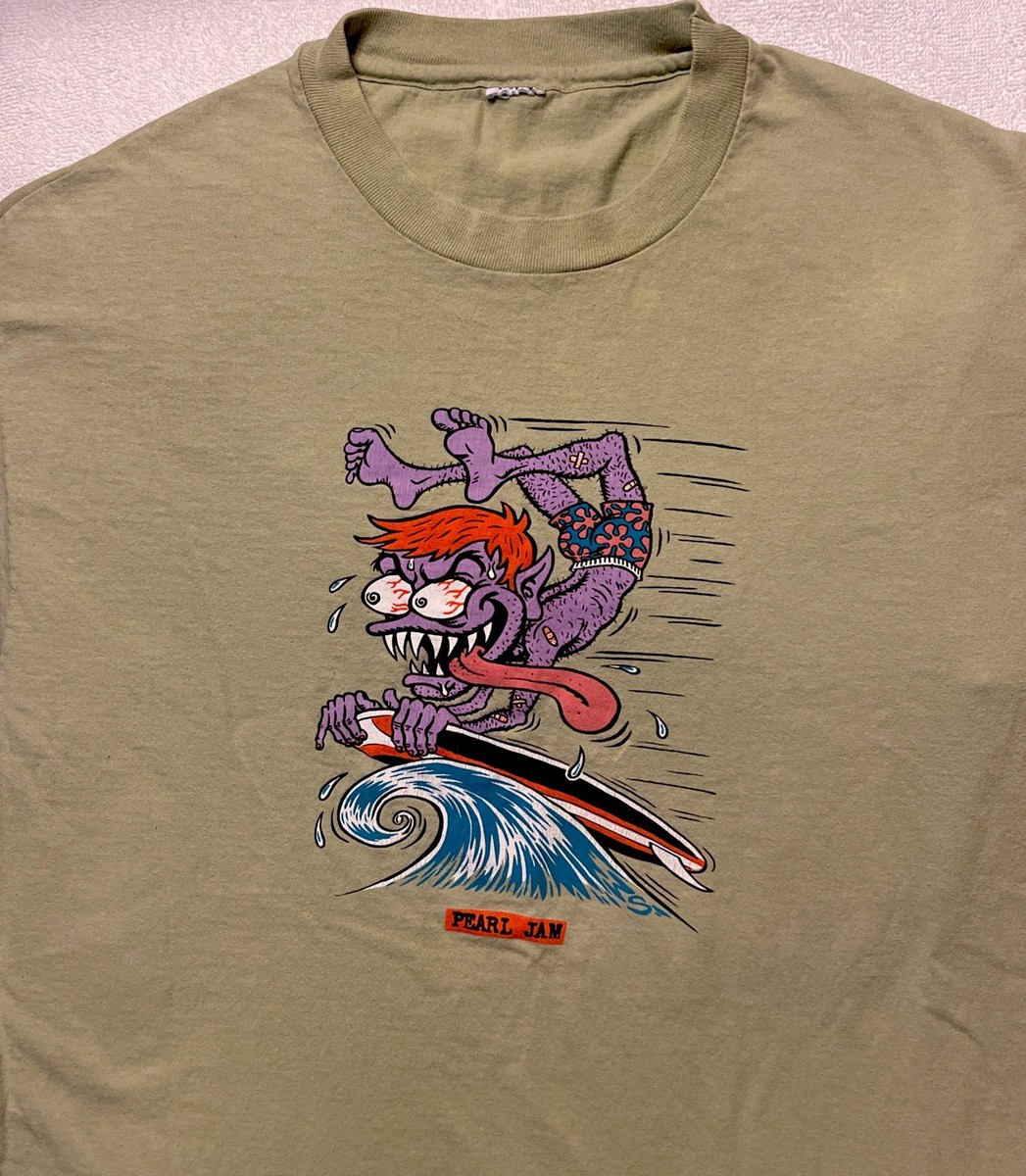 Pearl Jam : Gremmie Out of Control Surf - MENS T-Shirt (XL) - TEN