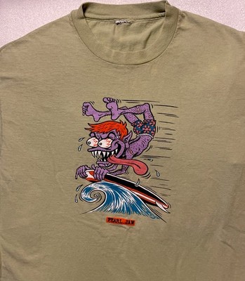 Pearl Jam : Gremmie Out of Control Surf - MENS T-Shirt (XL) - No