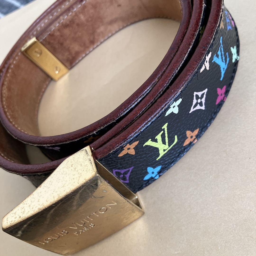 小物 LV MULTICOLOR BELT Louis Vuitton Multicolor Logo Belt multi-color multi from