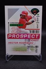 Hector Rodriguez /199 2024 Panini Prospect Edition Purple Cincinatti Reds