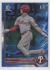 2022 Bowman Sapphire Edition Chrome Prospects Logan Cerny #BCP-120 hu7