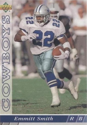 【最終価格】NFL DALLAS COWBOYS EMMITT SMITH 1990 ACTION PACKED #34 EMMITT SMITH ROOKIE CARD RC DALLAS COWBOYS