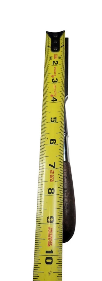 Woodworking Lathe Fuller’s Tool Steel Wood Chisel 1/2" – Beveled Edge USA M15 - Image 4 of 4