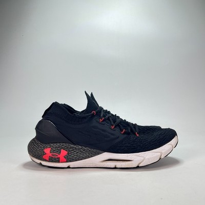 Under Armour HOVR Phantom 2 Black White Running Shoes 3025194-001 Men's Size 10