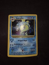 Pokémon TCG Gyarados Holo Rare 6/102 Base Set Unlimited
