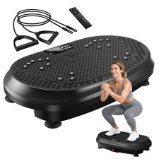 Vibration Plate Fitness Machine for Lymphatic Drainage, Home Gym Use