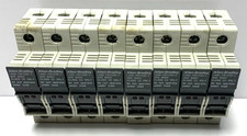  Lot of 8 Allen Bradley 1492-FB1C30-L Fuse Holder, 30A