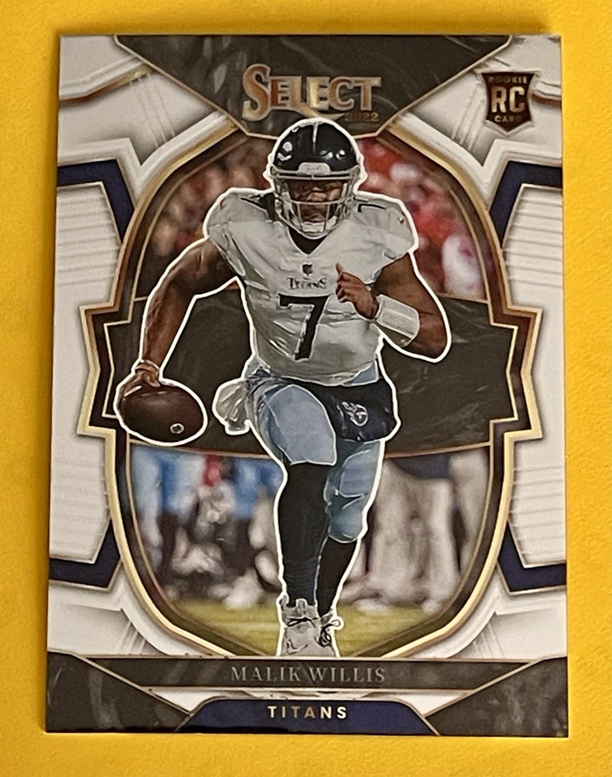 Malik Willis 2022 Panini Select #38 Silver Prizm Rookie Tennessee Titans