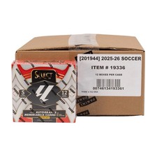 2025/26 Panini Select La Liga Soccer Hobby 12 Box Case