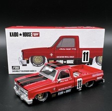 MINI GT X Kaido House Chevrolet Silverado Kaido V1 Red/Black KHMG066 Sealed