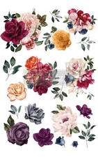 ReDesign Prima BEAUTIFUL THINGS Furniture Decor Transfer Roses Flowers Retired
