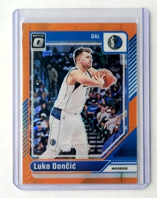 2024-25 Panini Donruss Optic - Luka Dončić #214 Orange Hyper Prizm /299