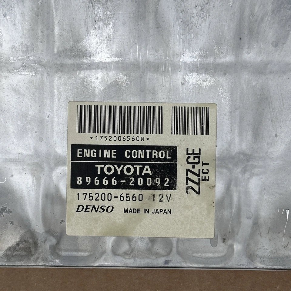 Toyota Celica GTS 2000 transmisión automática ecu computadora ECM 89666-20092 Foto 3 de 4