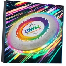 Light Up Flying Disc - RGB LED Colors, Ultra Bright, 13 White Disc 10.63 Inch