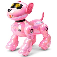Rechargeable Robot Dog for Kids, Remote Control Robotic Dog with Programmable...