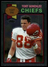 Tony Gonzalez 2005 Topps Chrome #TB24 Throwbacks Kansas City Chiefs