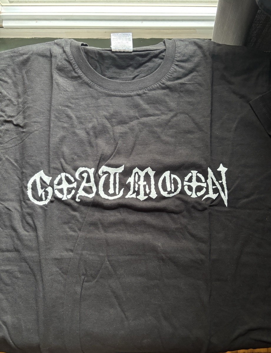 Goatmoon ブラックメタル black l Goatmoon Band Long Sleeve T-Shirt, Goatmoon Logo Black Longsleeve