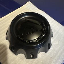 Fuel Cap B-1008-35bld 8x180 8 Lug. Matte Black With Gloss Black Fuel Emblem Logo