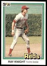 1981 Donruss #61 Ray Knight Reds