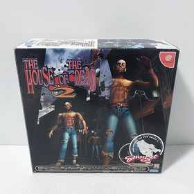 SEGA Dreamcast THE HOUSE OF THE DEAD 2 Gun set HDR-0011 HKT-7800 Import Japan