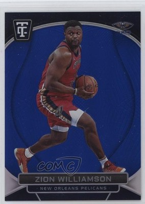 2024-25 Panini Totally Certified Blue Platinum Mirror 99/99 Zion Williamson 1oq1