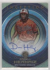 2022 Bowman Inception Prospect Blue Foil 51/99 Darell Hernaiz #PA-DHZ Auto 0bt4