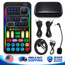 I9 Mini Live Audio Sound Card Voice Changer M...