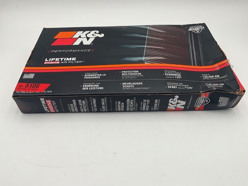 Filtro de aire K&N 33-5106 Drop In para Jeep Wrangler JL Gladiator 20-23 3,0 L diésel - Imagen 6 de 6