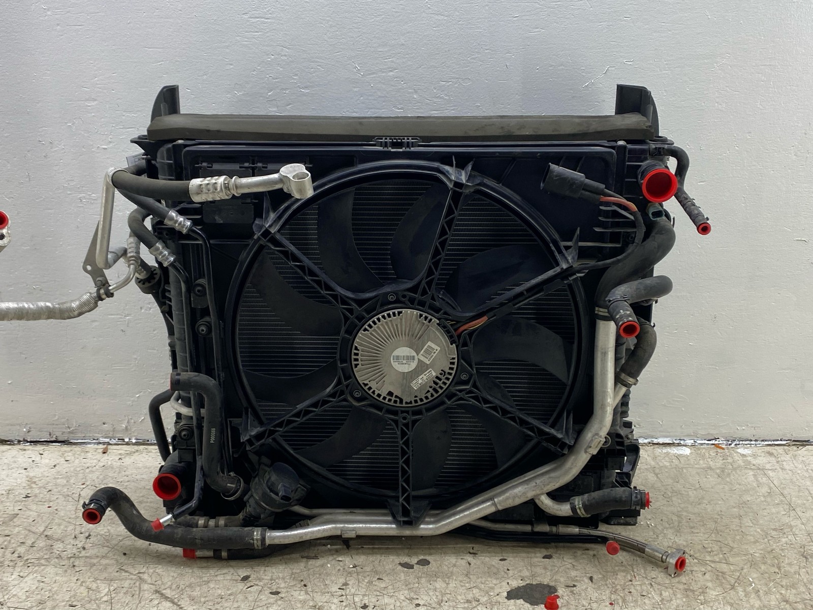 2010-2020 BENTLEY MULSANNE 6.8L ENGINE RADIATOR CONDENSOR FAN MOTOR SET *26K*