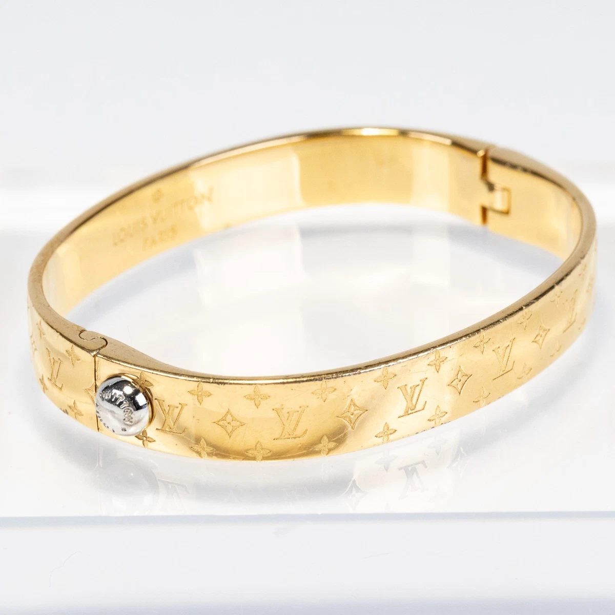 Louis Vuitton Gold Cuff Fashion Bracelets for sale | eBay