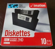 Imation 12881 3.5 Inch 1.44 Mb Floppy Disks 10-Pack