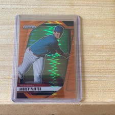 2025 Panini Prizm Baseball #153 Andrew Painter Orange Pulsar /399 B-3