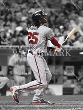 CY305  Cameron Maybin Atlanta Braves Spotlight 8x10 11x14 16x20 Spotlight Photo