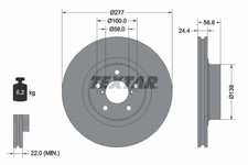 Bremsscheiben für BRZ ZC6 Forester SF SG Impreza Coupe GFC Hatchback GP ab 89->