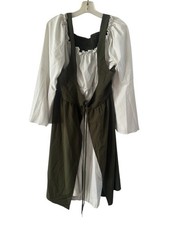 Oktoberfest Costume German Bavarian Beer Maid Dirndl Dress Size 4X Fits Like 2X