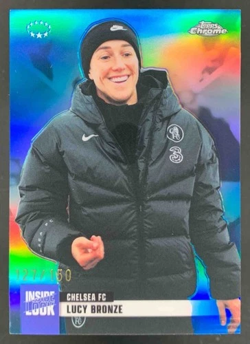 Lucy Bronze 2025-26 Topps Chrome UEFA Women's Champion's League Inside Look /150