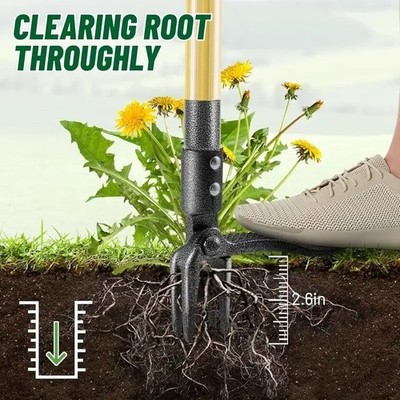 Weeder Puller Stand up Weed Tool without Handle Garden Outdoor Root Remover