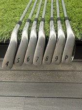 TITLEIST AP1 712 IRONS 4 TO PW. REGULAR DYNALITE STEEL SHAFTS. FREE UK POST