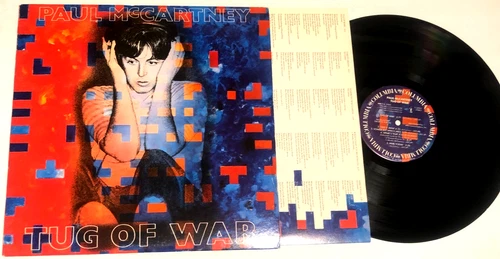Paul McCartney  Tug Of War  Lp   The Beatles solo Nm