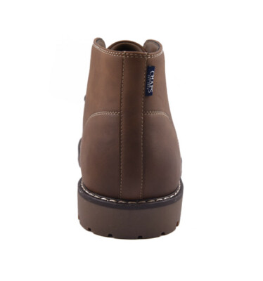 NEW! Men\'s Chaps Chukka Ankle Boots Lug Sole Brown Memory Foam US Size 10 NEW! Men main image 3