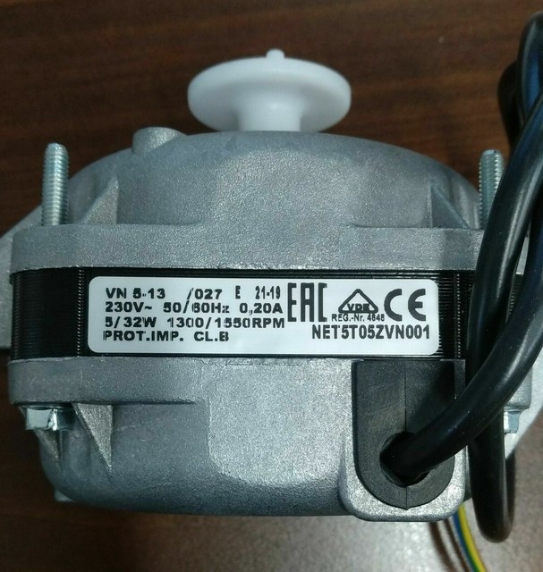 Polestar 5W 5 Watt Universal Multifit Refrigeration Fan Motor